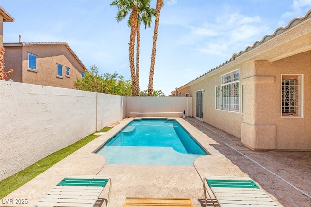 9688 Meeks Bay Ave, Las Vegas, NV 89148 - view of pool featuring a fenced backyard and a patio