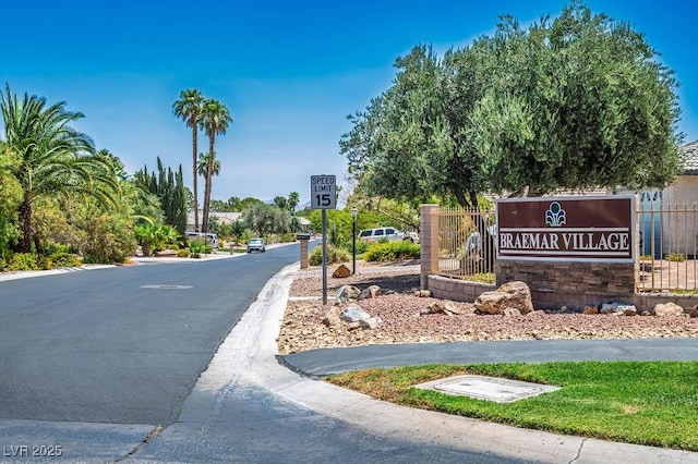 5401 Indian Hills Ave, Las Vegas, NV 89130 - view of community sign