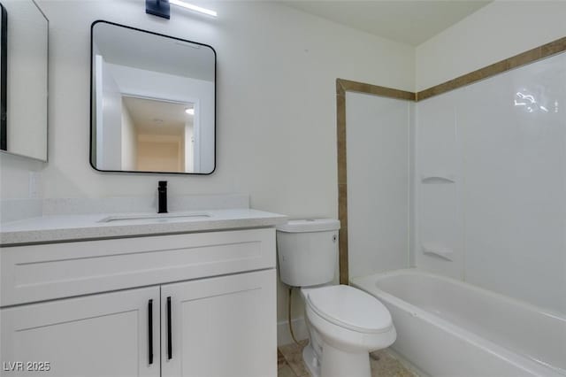 5330 E Charleston Blvd Unit 2, Las Vegas, NV 89142 - full bath featuring toilet, vanity, and shower / tub combination