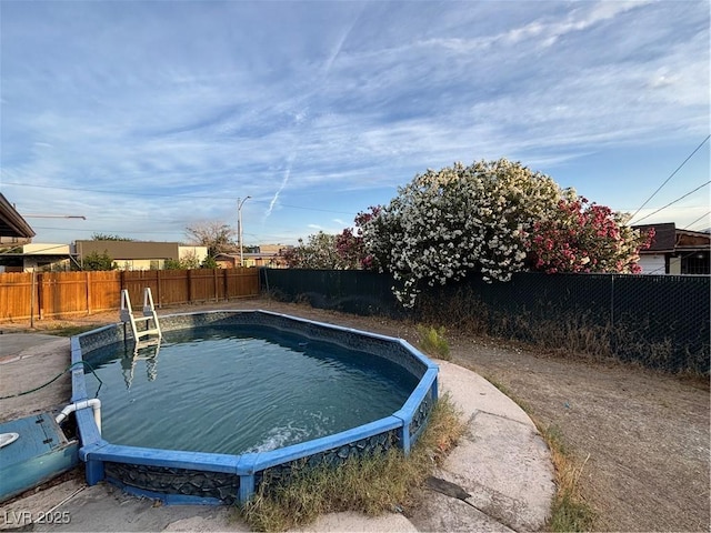 5920 Glen Eagles Ln, Las Vegas, NV 89108 - view of pool with a fenced backyard