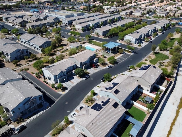 4566 Mansart Ct Unit 1104, North Las Vegas, NV 89031 - aerial overview of property's location featuring nearby suburban area