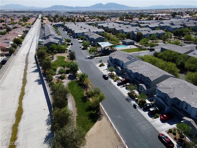 4566 Mansart Ct Unit 1104, North Las Vegas, NV 89031 - aerial perspective of suburban area featuring a mountain backdrop