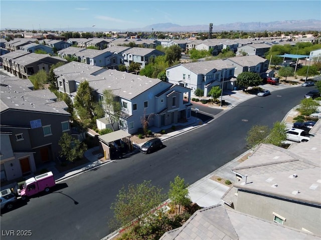4566 Mansart Ct Unit 1104, North Las Vegas, NV 89031 - aerial perspective of suburban area featuring mountains