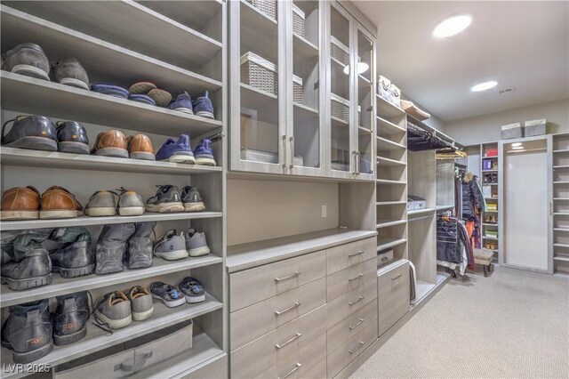 10 Sugarberry Ln, Las Vegas, NV 89135 - spacious closet with carpet flooring