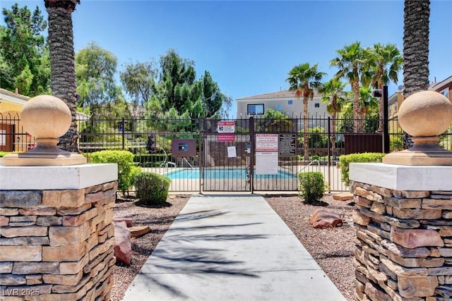 9303 Gilcrease Ave Unit 2217, Las Vegas, NV 89149 - view of property's community featuring a gate