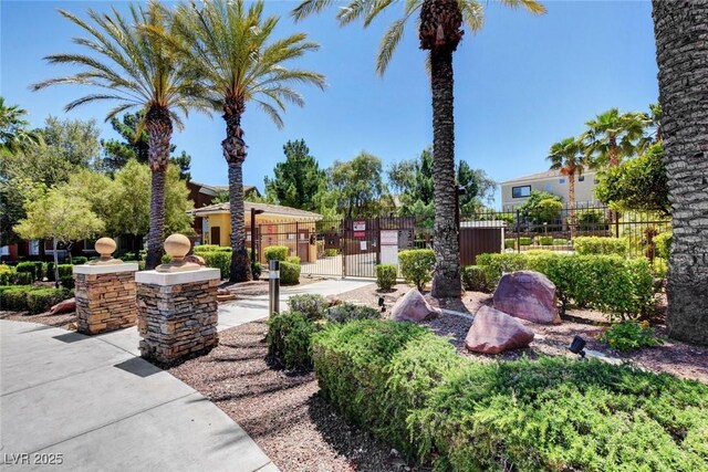 9303 Gilcrease Ave Unit 2217, Las Vegas, NV 89149 - view of property's community featuring a gate