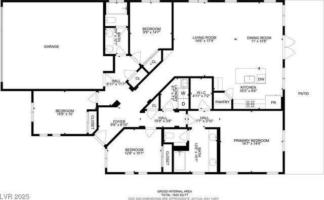 2169 Rio Rancho Pointe Pl, Henderson, NV 89002 - home floor plan