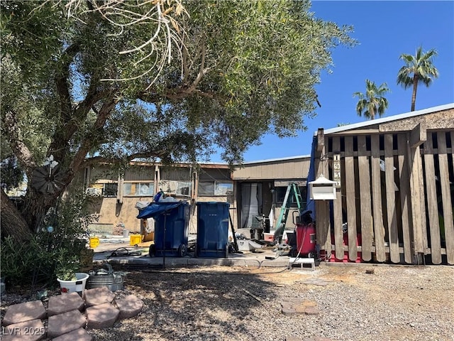 1955 Raindance Way, Las Vegas, NV 89169 - view of rear view of property