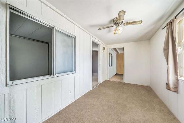 960 Third St, Pahrump, NV 89048 - unfurnished room with light carpet and ceiling fan