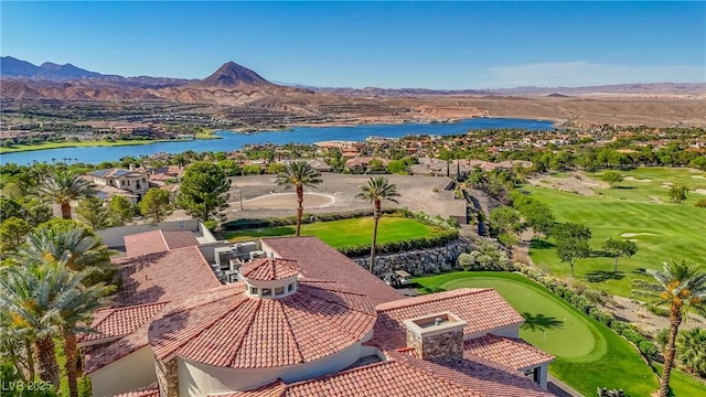 12 Strada Di Circolo -, Unit Henderson, NV 89011 - aerial view of a water and mountain view and a golf club