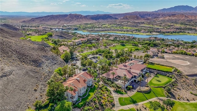 12 Strada Di Circolo -, Unit Henderson, NV 89011 - aerial view of residential area featuring a water and mountain view and a golf club