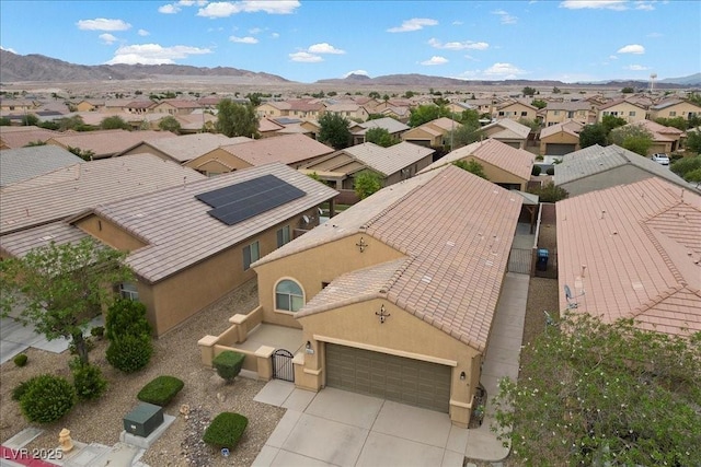 4062 Vulcan St, Las Vegas, NV 89122 - aerial perspective of suburban area featuring a mountain backdrop