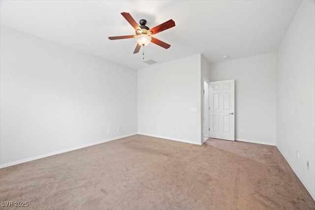 4062 Vulcan St, Las Vegas, NV 89122 - carpeted empty room with a ceiling fan and baseboards