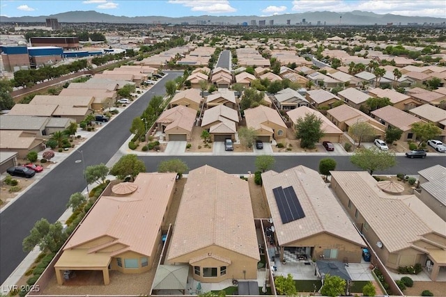 4062 Vulcan St, Las Vegas, NV 89122 - aerial view of residential area with mountains
