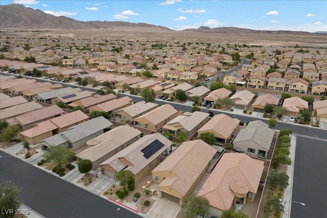 4062 Vulcan St, Las Vegas, NV 89122 - aerial view of property's location with a mountainous background and nearby suburban area