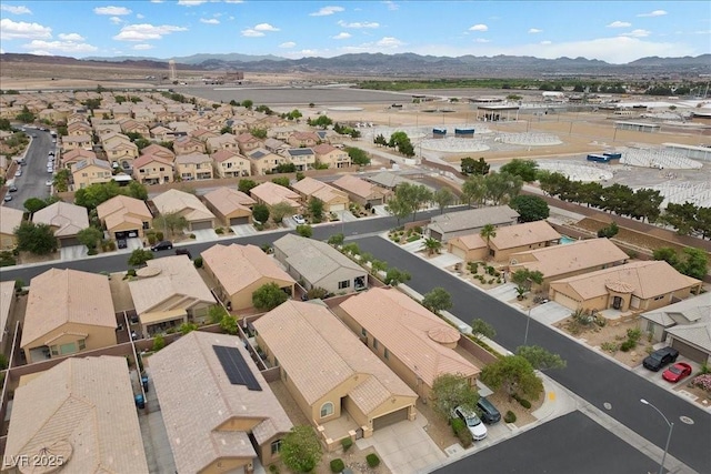 4062 Vulcan St, Las Vegas, NV 89122 - aerial view of residential area with a mountain backdrop
