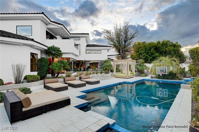 60 Innisbrook Ave, Las Vegas, NV 89113 - swimming pool with a patio