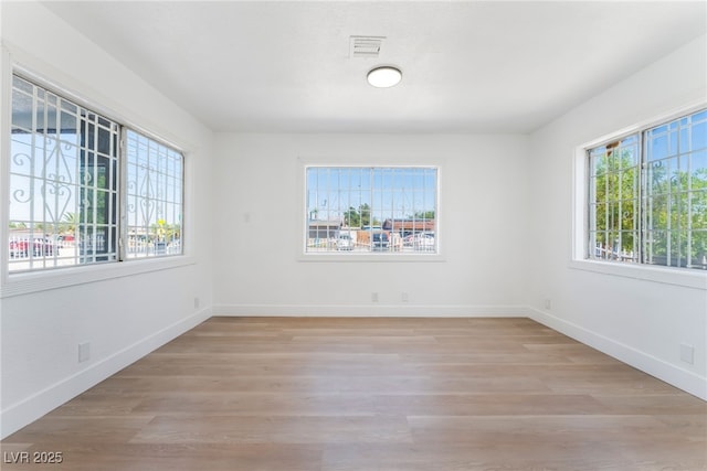 517 N 22nd St, Las Vegas, NV 89101 - spare room featuring light wood-style floors and baseboards