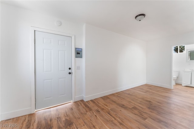 517 N 22nd St, Las Vegas, NV 89101 - foyer entrance featuring light wood-type flooring and baseboards