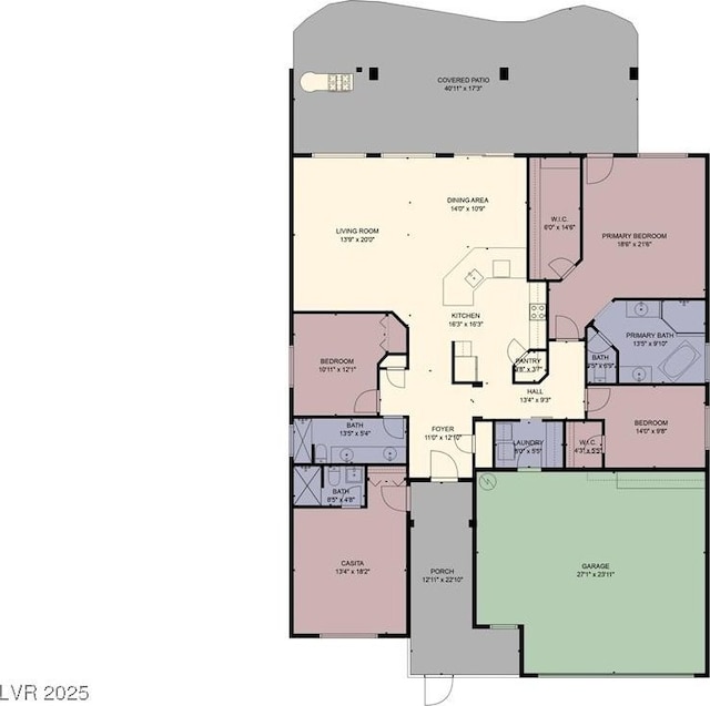 1309 Vista Del Monte Dr, Mesquite, NV 89027 - home floor plan