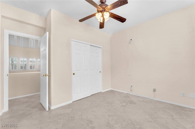 1155 Phillip Island St, Henderson, NV 89052 - unfurnished bedroom with a closet and ceiling fan