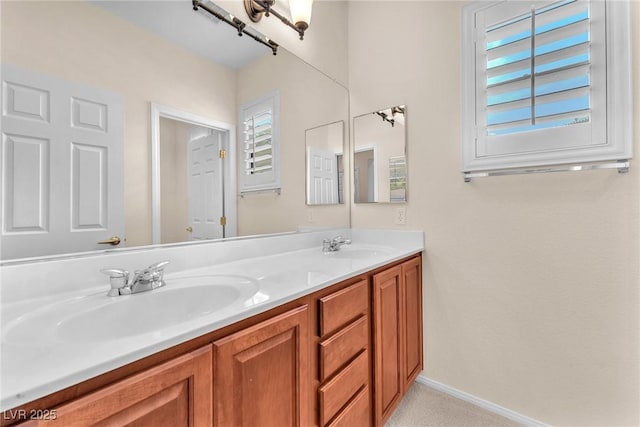 1155 Phillip Island St, Henderson, NV 89052 - full bath with double vanity and baseboards