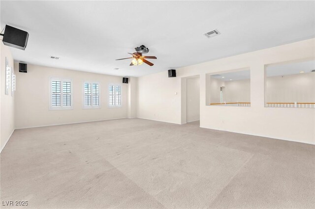 1155 Phillip Island St, Henderson, NV 89052 - unfurnished room with ceiling fan and light colored carpet