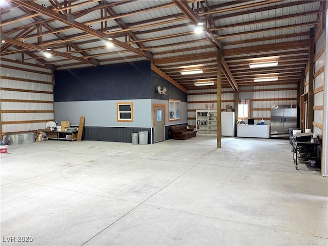 250 E Madison Ave, Ely, NV 89301 - garage with white refrigerator