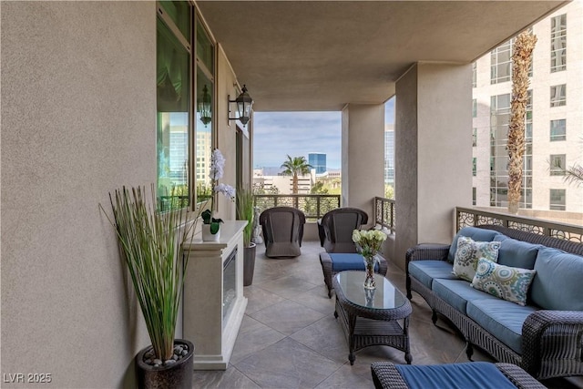 1 Hughes Center Dr Unit 308, Las Vegas, NV 89169 - balcony with outdoor lounge area