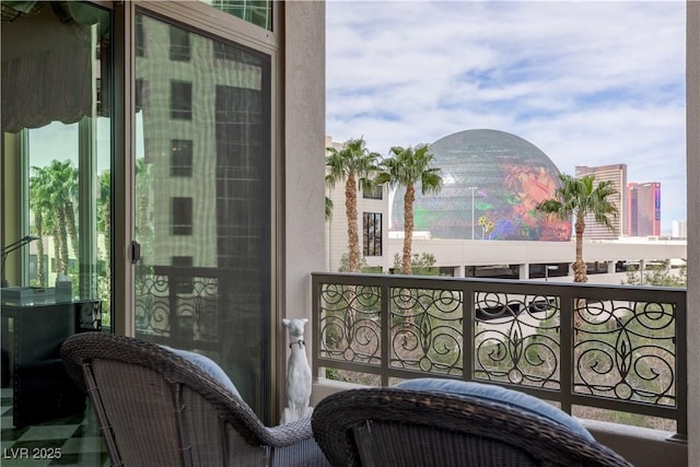 1 Hughes Center Dr Unit 308, Las Vegas, NV 89169 - view of balcony