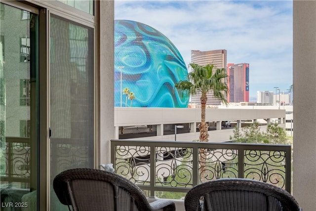 1 Hughes Center Dr Unit 308, Las Vegas, NV 89169 - balcony with a city view