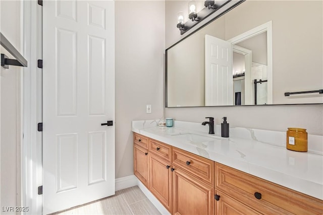 5576 Buena Martina Way, Las Vegas, NV 89141 - bathroom with vanity and baseboards