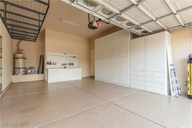 5576 Buena Martina Way, Las Vegas, NV 89141 - garage featuring a garage door opener and water heater