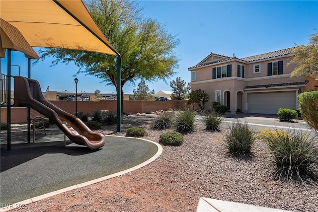 6121 Mission Gorge Ct, Las Vegas, NV 89130 - view of communal playground