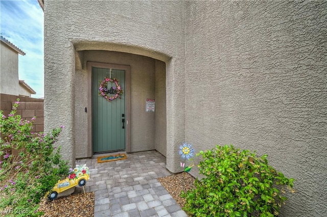 10031 Fletcher Peak Ave, Las Vegas, NV 89178 - property entrance featuring stucco siding