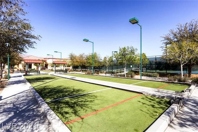 3124 Kookaburra Way N, Las Vegas, NV 89084 - view of home's community with a bocce ball area