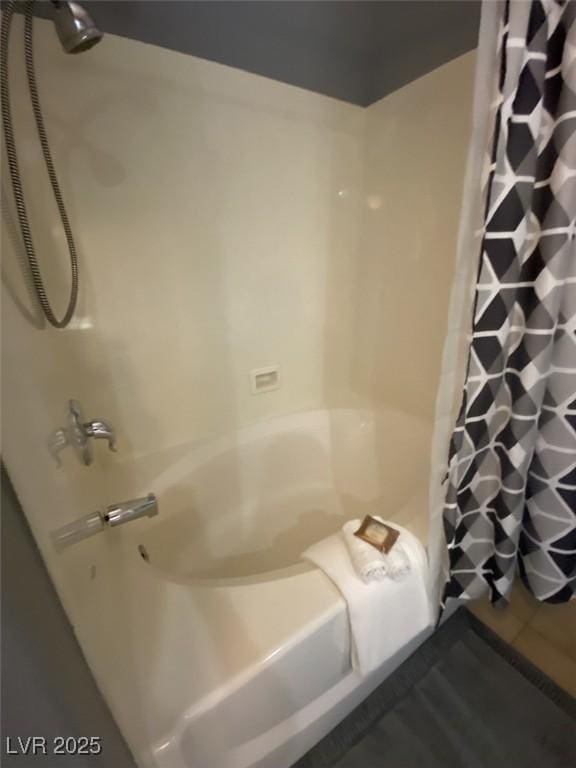 1511 Cardinal Peak Ln Unit 201, Las Vegas, NV 89144 - full bathroom with shower / bath combination with curtain