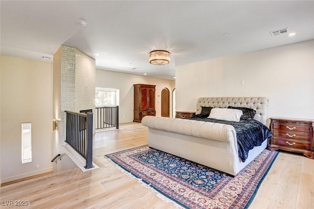 4162 Matterhorn Way, Las Vegas, NV 89124 - bedroom with wood finished floors, baseboards, and arched walkways