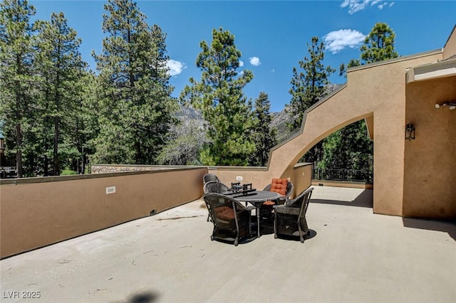 4162 Matterhorn Way, Las Vegas, NV 89124 - view of patio / terrace featuring outdoor dining area