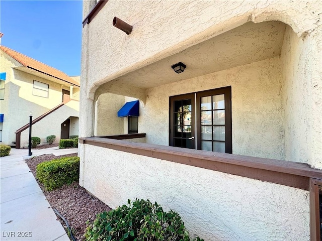 6137 W Oakey Blvd Unit A, Las Vegas, NV 89146 - view of exterior entry with stucco siding