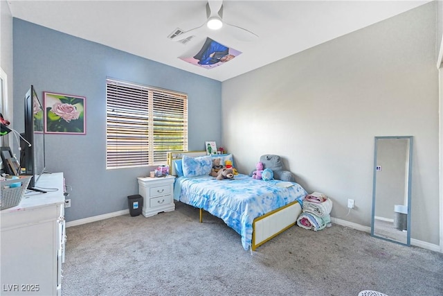 7821 Red Leaf Dr, Las Vegas, NV 89131 - bedroom featuring carpet floors and a ceiling fan
