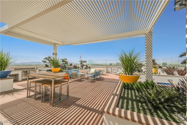 150 Las Vegas Blvd Unit 2115, Las Vegas, NV 89101 - view of patio featuring area for grilling and an outdoor hangout area