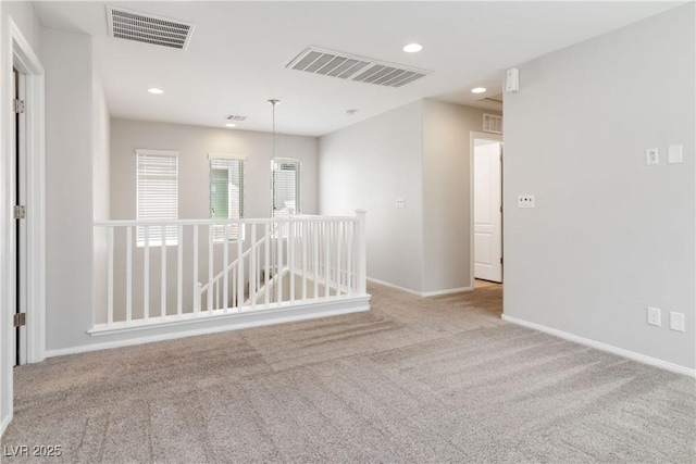 7345 Chesapeake Cove St, Las Vegas, NV 89166 - unfurnished room with carpet, baseboards, and recessed lighting