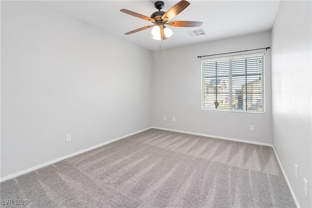 7345 Chesapeake Cove St, Las Vegas, NV 89166 - empty room featuring carpet floors, ceiling fan, and baseboards