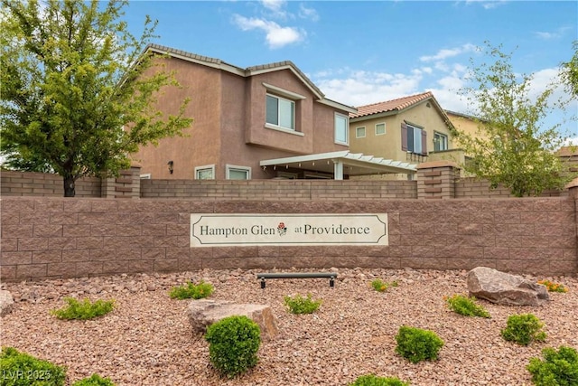 7345 Chesapeake Cove St, Las Vegas, NV 89166 - view of community / neighborhood sign