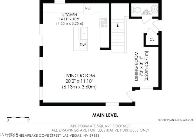 7345 Chesapeake Cove St, Las Vegas, NV 89166 - room layout