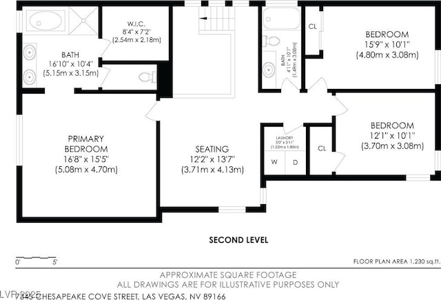 7345 Chesapeake Cove St, Las Vegas, NV 89166 - property floor plan