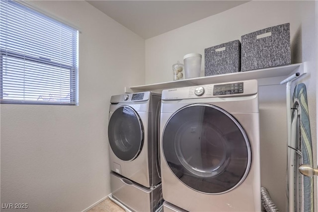 5232 Pendergrass St, North Las Vegas, NV 89081 - laundry area with separate washer and dryer
