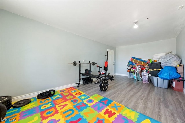 3360 National Ave, Pahrump, NV 89048 - game room with wood finished floors and baseboards
