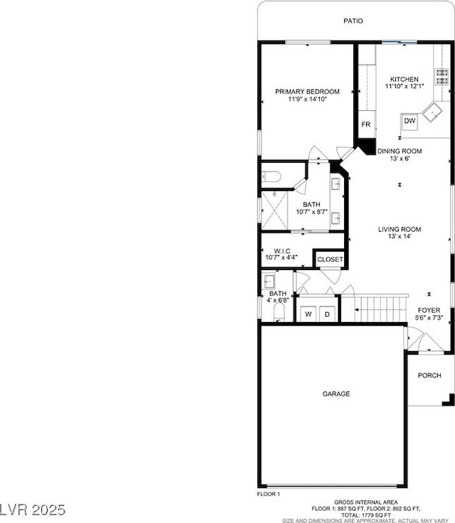 305 Napa Hills Dr, Las Vegas, NV 89144 - view of room layout